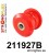 211927B: Front lower radius arm to chassis bush