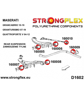 160008A: Rear lower arm – rear bush SPORT
