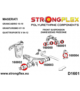 160002A: Front lower wishbone bush – front SPORT
