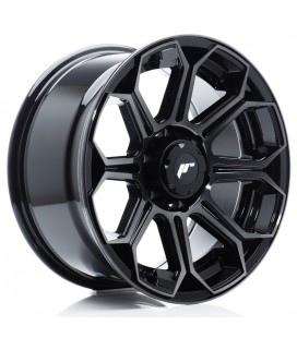 JR Wheels JRX11 18x9 ET25 6x139.7 Black Machined w/Tinted Face