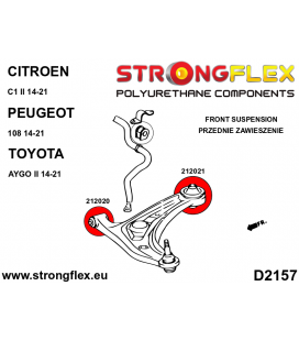 212020B: Front control arm – front bush