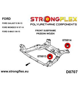 076159B: Full suspension bush kit