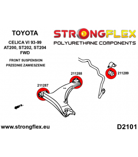 216278B: Full Suspension bush kit