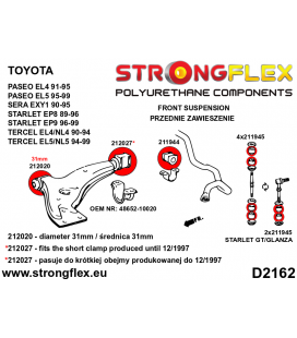 212027B: Front control arm – rear bush