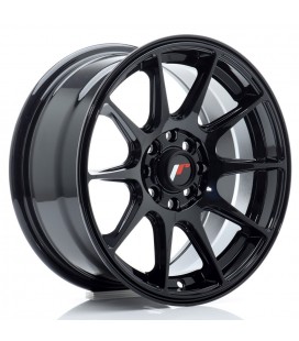 JR Wheels JR11 15x7 ET30 4x100/114 Gloss Black