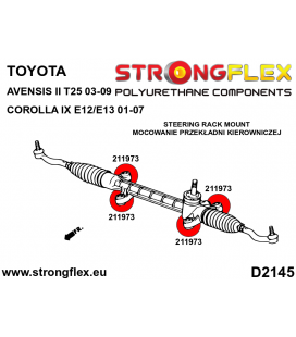216290B: Full suspension bush kit