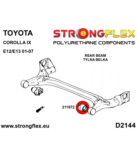 216290A: Full suspension bush kit SPORT