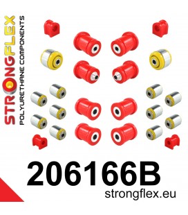 206166B: Full suspension polyurethane bush kit