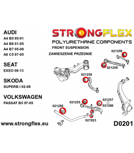 026280A: Full suspension bush kit SPORT