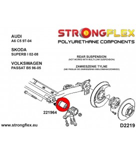 026280A: Full suspension bush kit SPORT