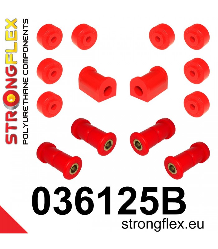 036125B: Rear suspension bush kit