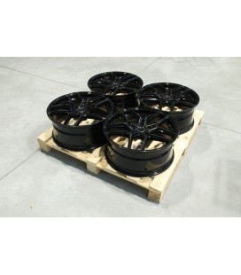 Set of CVR5 21x9 ET37 5x112 Double Tinted Black