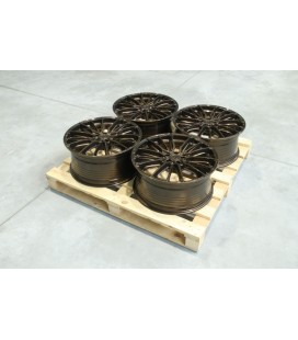 Set of CVR7 20x9 ET36 5x108 Gloss Bronze