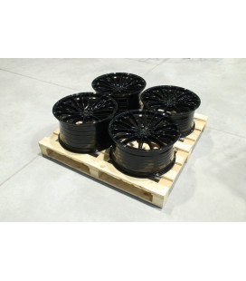 Set of CVR7 20x9,5 ET34 + 20x10,5 ET45 5x114,3 Gloss Black