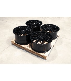 Set of CVR7 22x10 ET51 + 22x11,5 ET48 5x112 Platinum Black