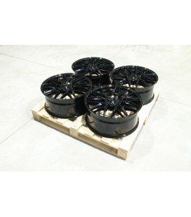 Set of JR28 21x9 ET35 5x120 Gloss Black