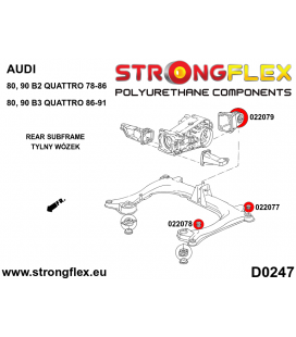 026286A: Full suspension polyurethane bush kit SPORT