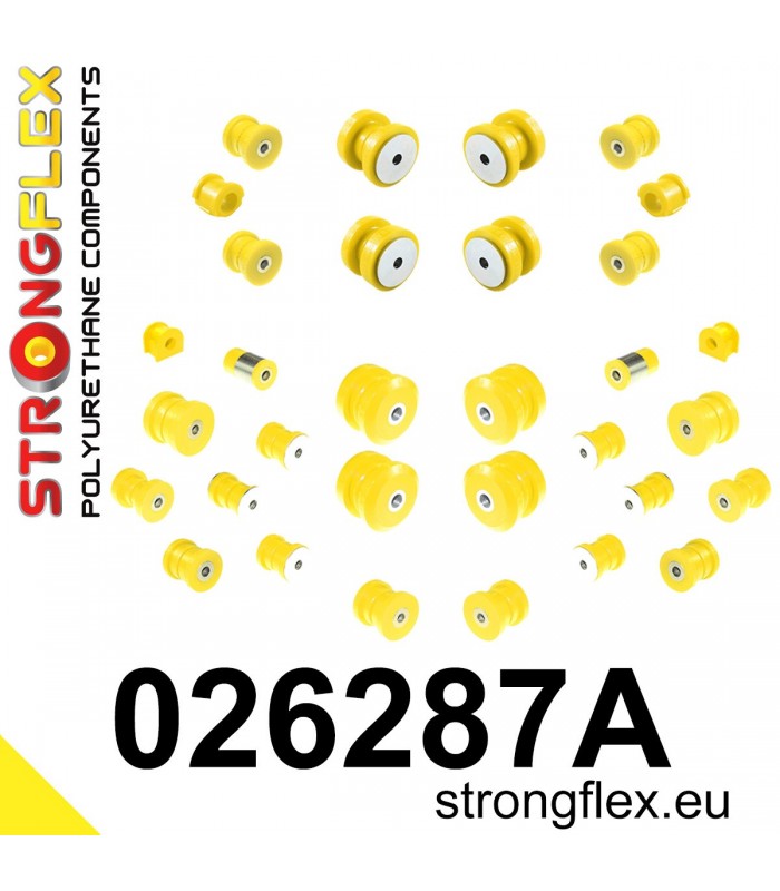 026287A: Full suspension polyurethane bush kit SPORT