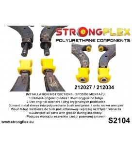 212034B: Front control arm – rear bush