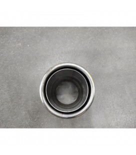 Universal tail pipe (welded) silver