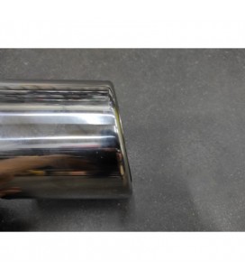 Universal tail pipe (welded) silver