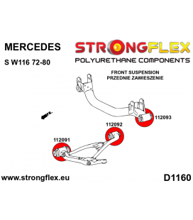 112092A: Front lower arm – rear bush SPORT