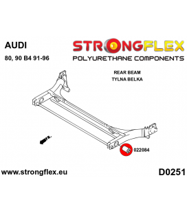 022084A: Rear beam bush SPORT