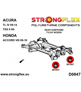 081847A: Rear subframe bush SPORT