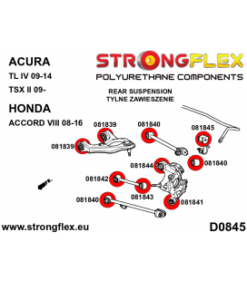 081840A: Rear suspension bush SPORT