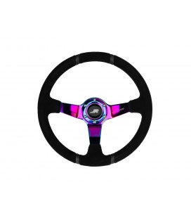 JRspec sports steering wheel 350mm diameter 80mm offset