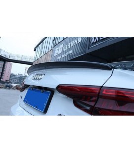 Bagažinės spoileriukas - Audi A4 B9 sedan 2015+ juoda blizgi