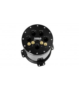 TurboWorks Fuel tank Swirl Pot 2 pumps Black Type 2