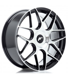 JR Wheels JR18 18x7,5 ET36 5x112 Black Machined