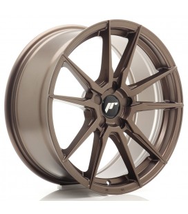 JR Wheels JR21 18x8 ET36 5x112 Matt Bronze