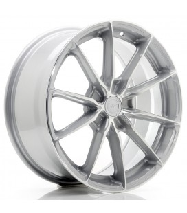 JR Wheels JR37 18x8 ET35 5x112 Silver Machined