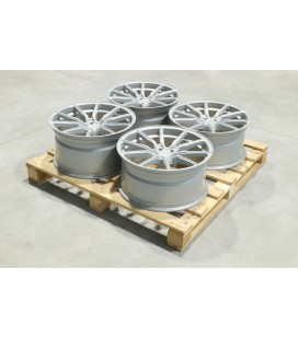 Set of CVR4 20x9,5 ET22 + 20x10,5 ET35 5x120 Matt Silver
