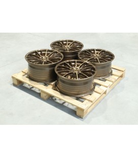 Set of CVR7 19x8,5 ET35 + 19x9,5 ET45 5x120 Brushed Bronze