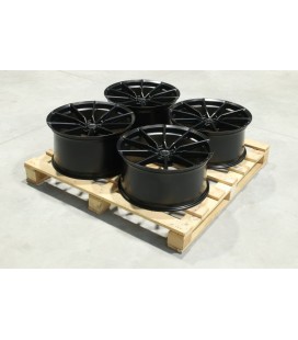 Set of SL02 20x9,5 ET34 + 20x10,5 ET35 5x112 Matt Black