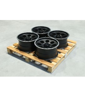 Set of JRX4 18x9 ET20 6x139,7 Matt Black w/ Machined Lip