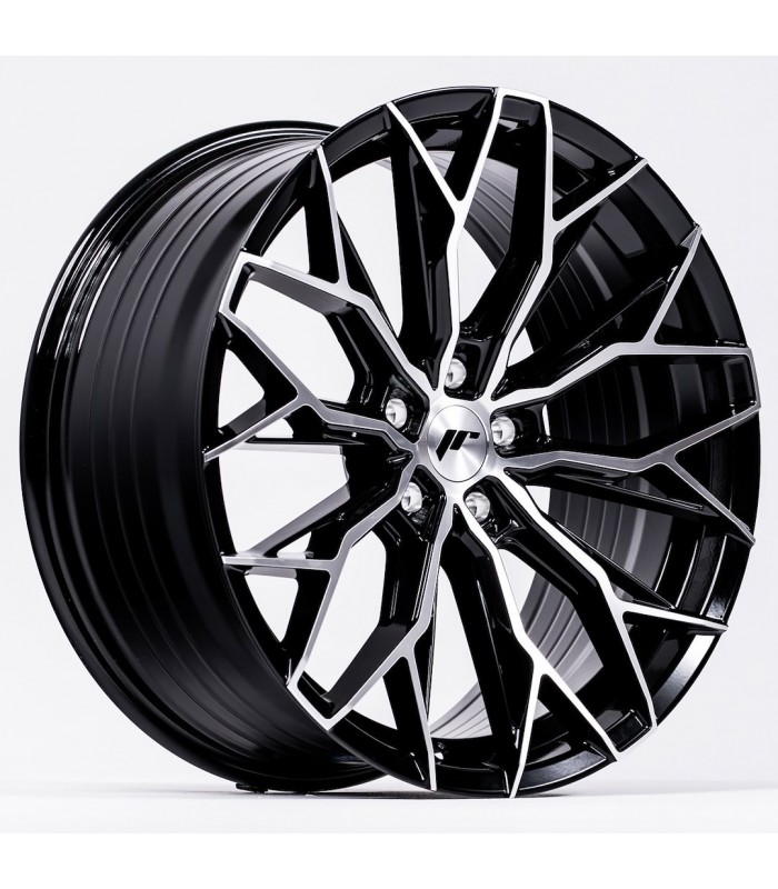 JR Wheels JR49 20x9 ET20-35 5H BLANK Gloss Black Machined Face