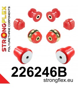 226246B: Front suspension and ream beam bush kit