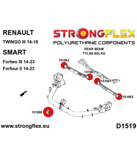 151961A: Rear wishbone bush – inner SPORT