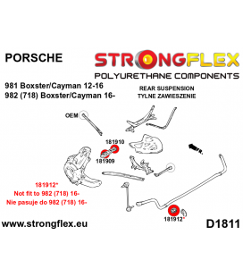 181910A: Wishbone bush – inner SPORT