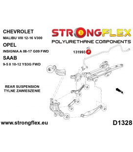 131993A: Rear stabilizer bush SPORT