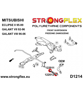 122012A: Front lower wishbone bush – outside SPORT
