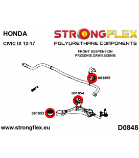 081855B: Front anti roll bar bush