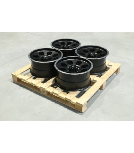 Set of JRX4 18X9 ET20 6x139,7 Matt Black w/ Machined Lip
