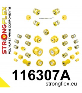 116307A: Full suspension polyurethane bush kit SPORT