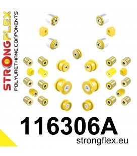 116306A: Full suspension polyurethane bush kit SPORT