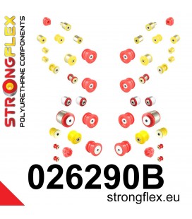026290B: Full suspension polyurethane bush kit